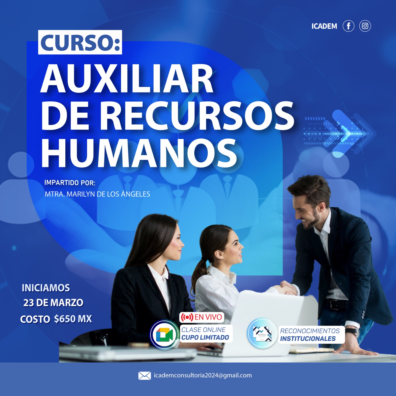 Curso auxiliar de recursos humanos