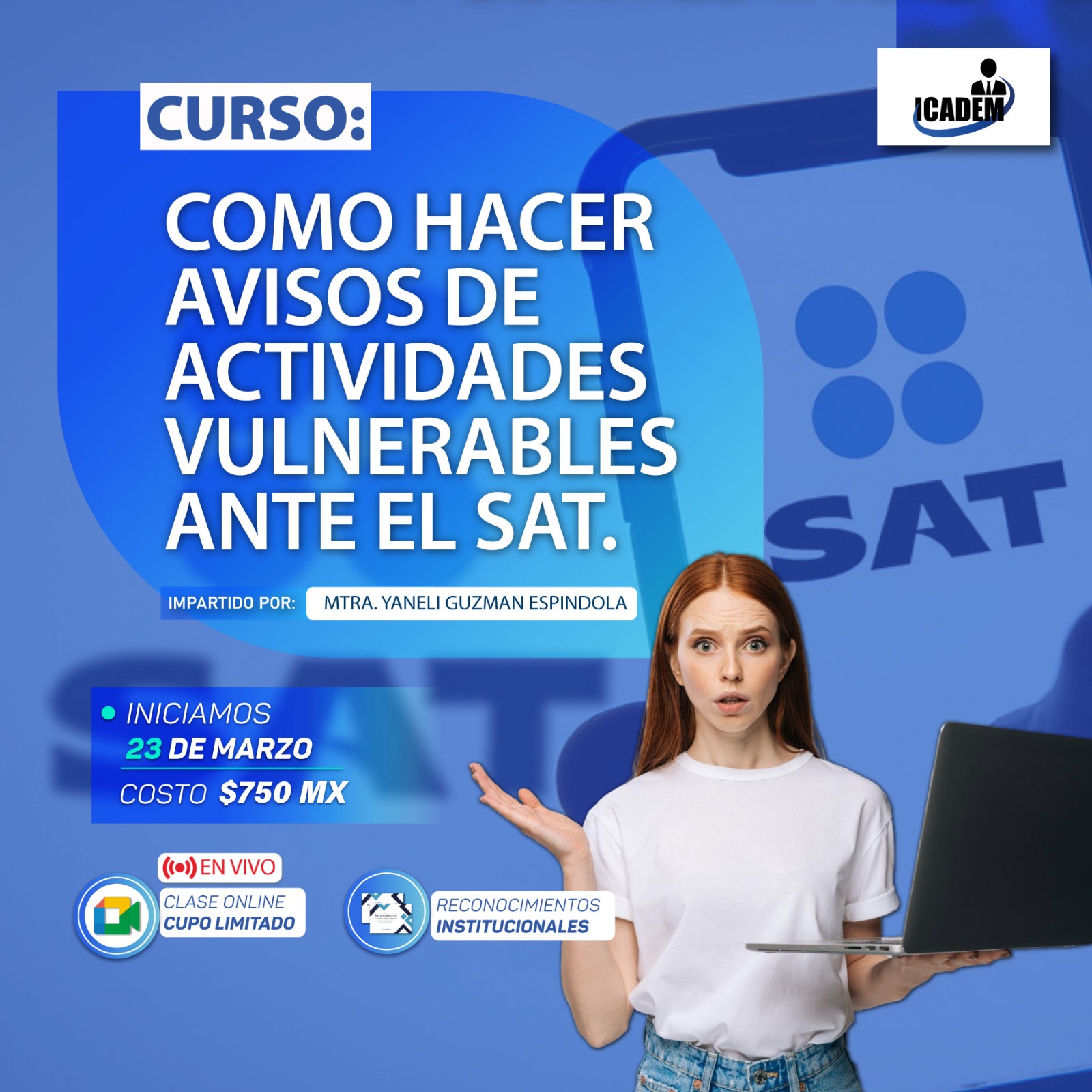 Curso de avisos ante el SAT