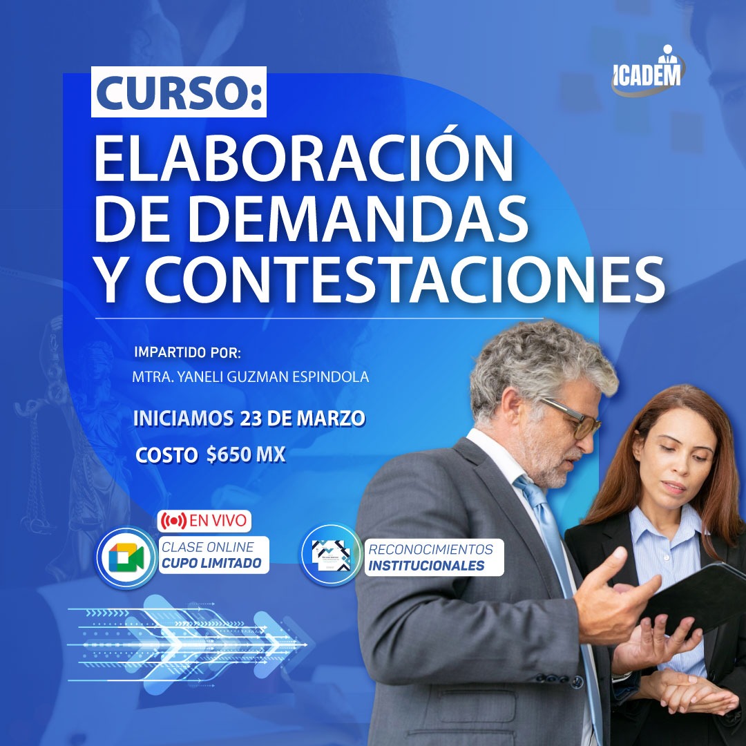 Curso de elaboración de demandas y contestaciones